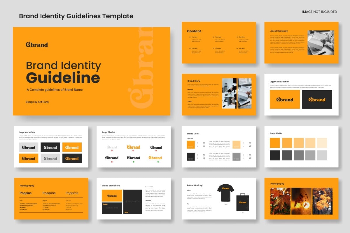 Template #364868 Guideline Brand Webdesign Template - Logo template Preview