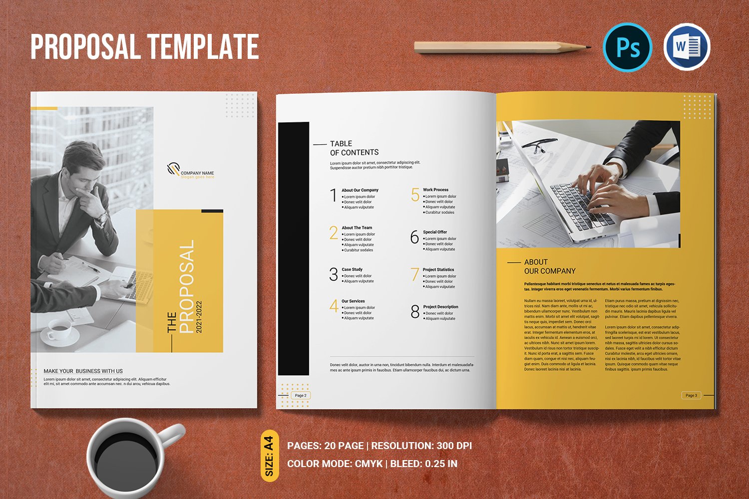 Template #364876 Design Proposal Webdesign Template - Logo template Preview