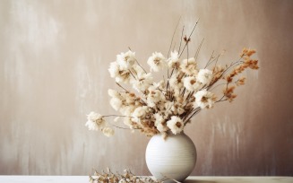 Dried Flowers Still Life White Flora 29