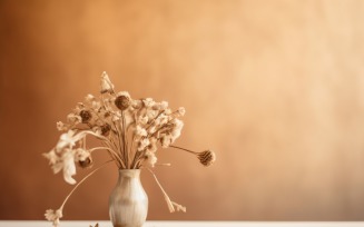 Dried Flowers Still Life White Flora 49