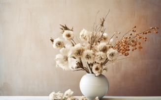 Dried Flowers Still Life White Flora 60