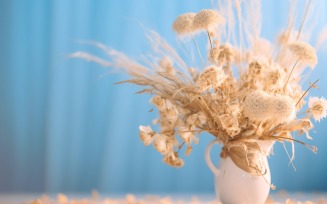 Dried Flowers Still Life White Flora 66