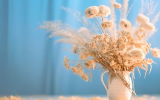 Dried Flowers Still Life White Flora 77