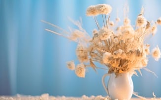 Dried Flowers Still Life White Flora 82