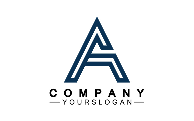 A initial letter template logo v11 Logo Template