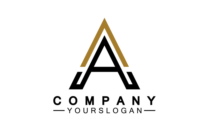 A initial letter template logo v14 Logo Template