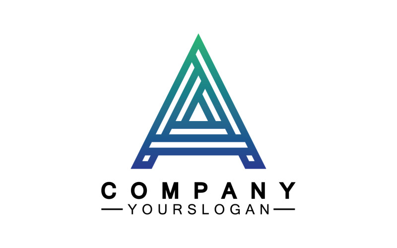 A initial letter template logo v29 Logo Template