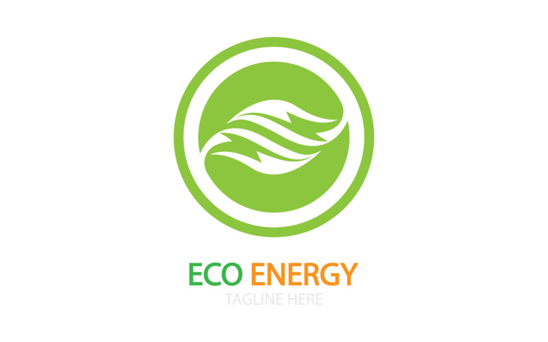 Green eco leaf template vector logo v29 Logo Template