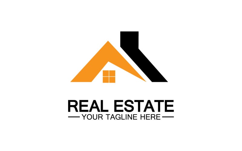 Home House rental logo template vector v14 Logo Template