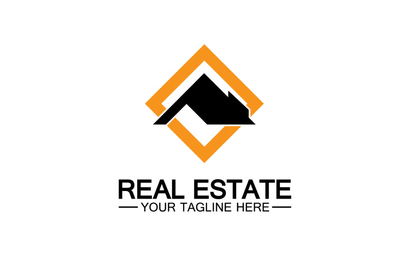 Home House rental logo template vector v2 Logo Template
