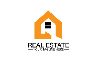Home House rental logo template vector v3