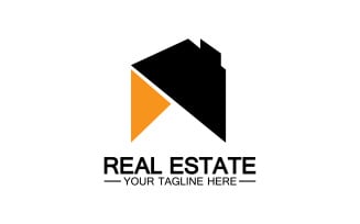 Home House rental logo template vector v4