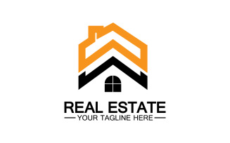 Home House rental logo template vector v7
