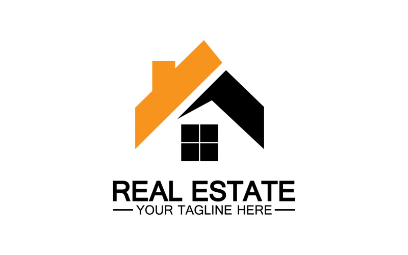 Home House rental logo template vector v8 Logo Template