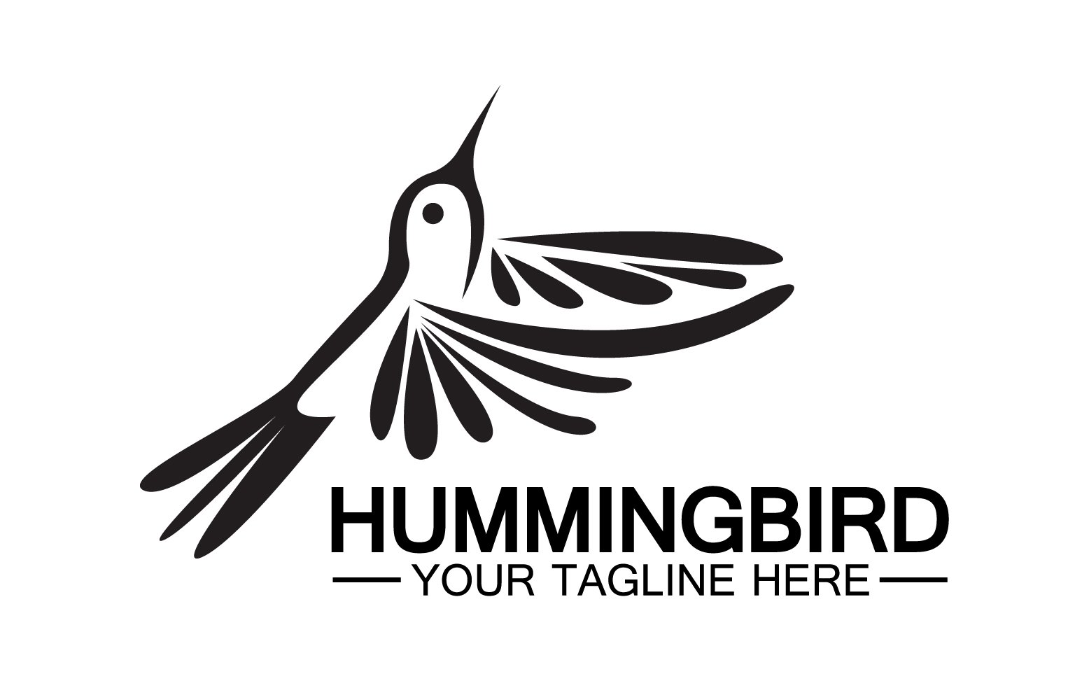 Kit Graphique #365334 Hummingoiseau Oiseau Divers Modles Web - Logo template Preview