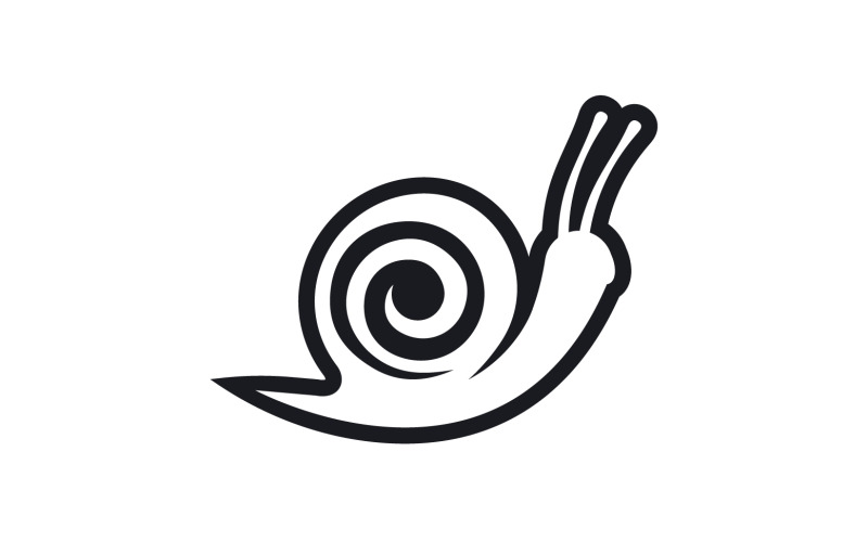 Snail animal logo vcetor template v12 Logo Template