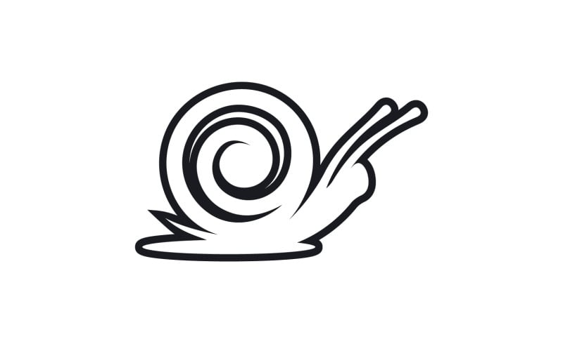Snail animal logo vcetor template v15 Logo Template