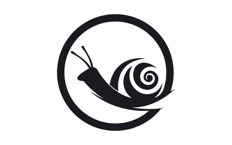 Snail animal logo vcetor template v21 Logo Template
