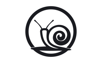 Snail animal logo vcetor template v22