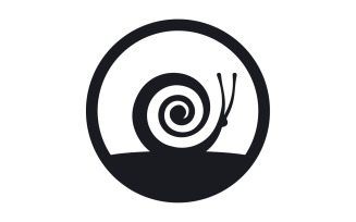 Snail animal logo vcetor template v29