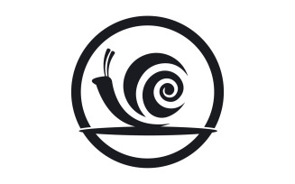 Snail animal logo vcetor template v31
