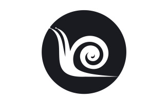 Snail animal logo vcetor template v33