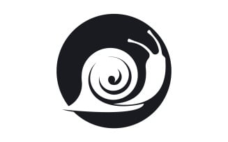 Snail animal logo vcetor template v36