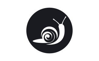 Snail animal logo vcetor template v37