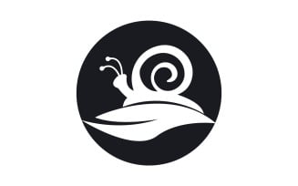 Snail animal logo vcetor template v44