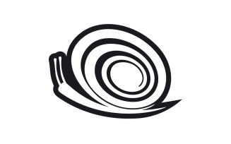 Snail animal logo vcetor template v4