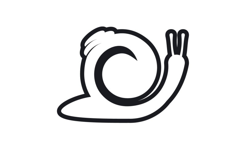 Snail animal logo vcetor template v5 Logo Template