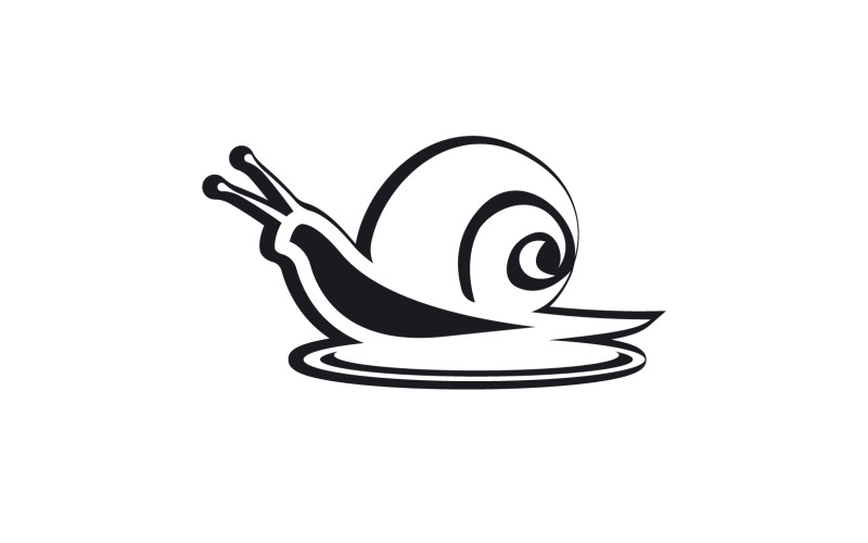Snail animal logo vcetor template v9 Logo Template
