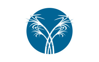 Sugar tree template vector logo v17