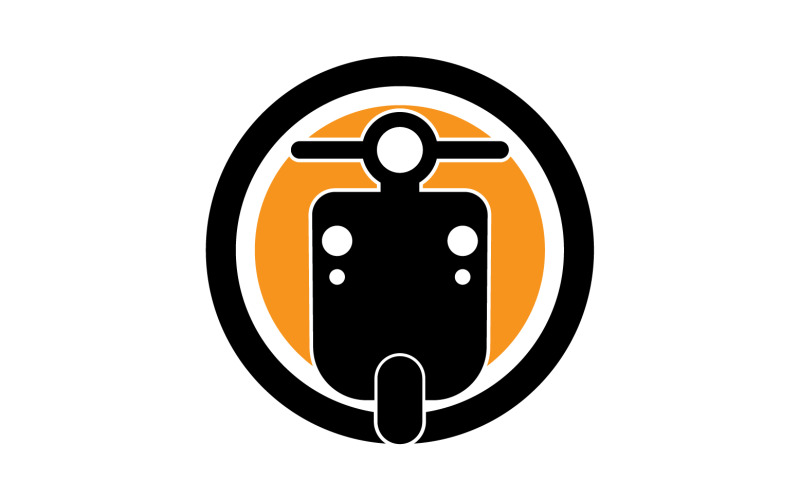 Vespa motors icon logo vector v14 Logo Template