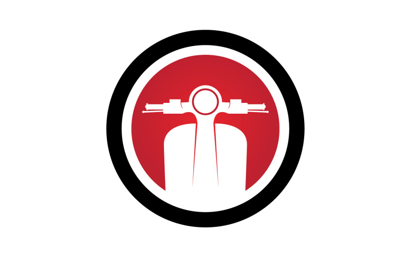 Vespa motors icon logo vector v16 Logo Template
