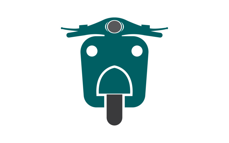 Vespa motors icon logo vector v2 Logo Template