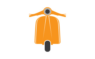 Vespa motors icon logo vector v3