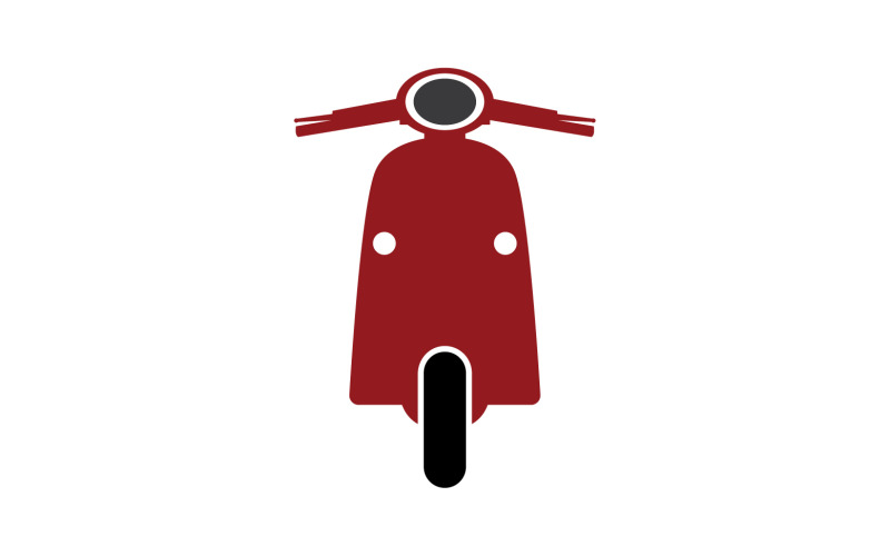 Vespa motors icon logo vector v8 Logo Template