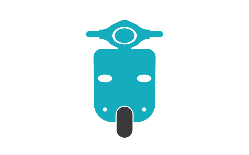 Vespa motors icon logo vector v9 Logo Template