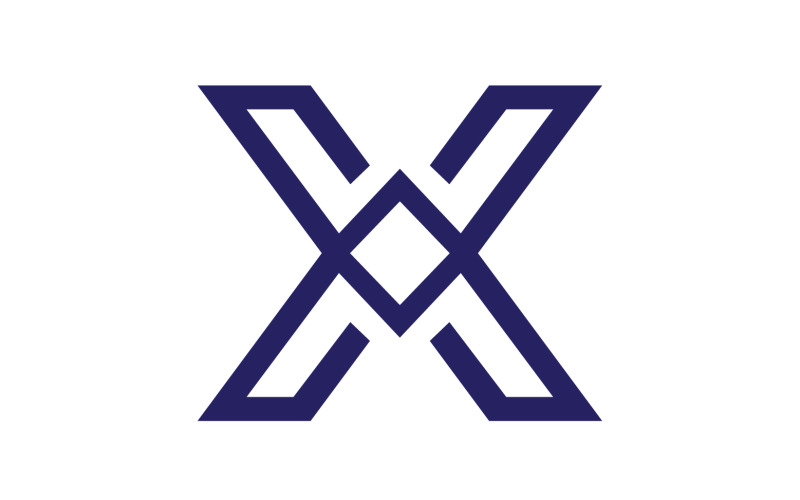 X letter initial logo vector v29 Logo Template