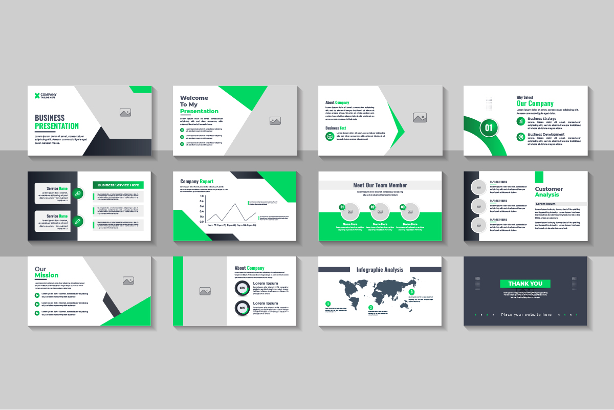 Template #365776 Powerpoint Ppt Webdesign Template - Logo template Preview