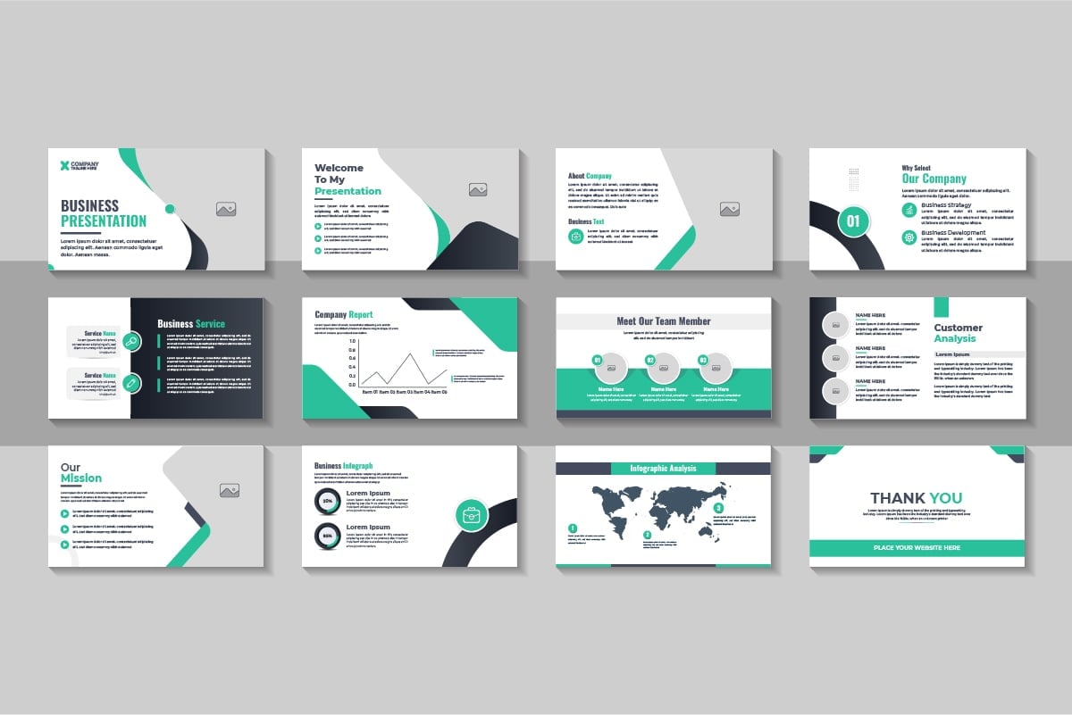 Template #365777 Powerpoint Ppt Webdesign Template - Logo template Preview