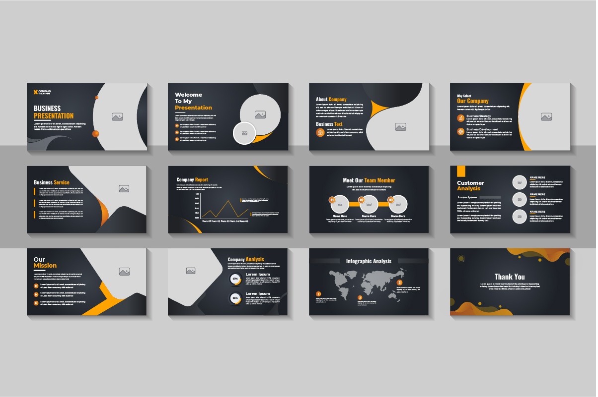 Template #365781 Powerpoint Ppt Webdesign Template - Logo template Preview