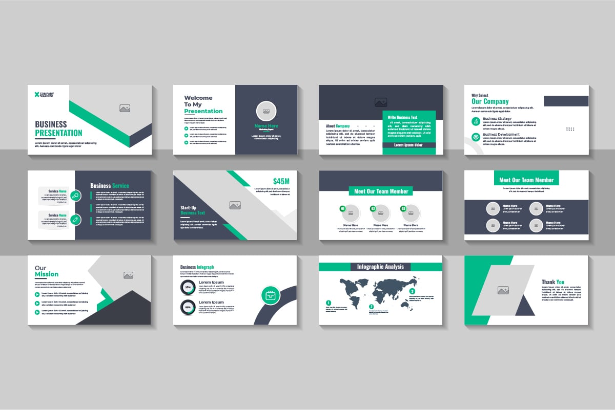 Template #365782 Powerpoint Ppt Webdesign Template - Logo template Preview
