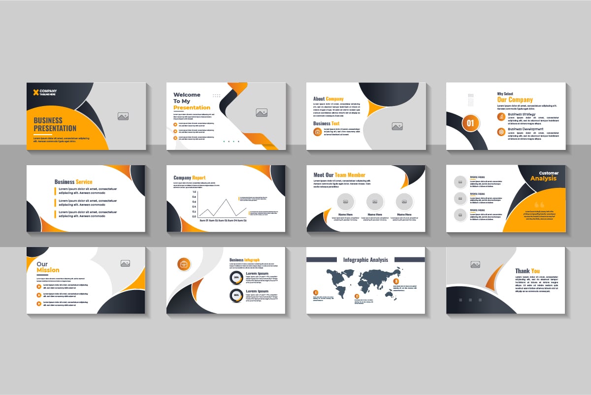 Template #365785 Powerpoint Ppt Webdesign Template - Logo template Preview