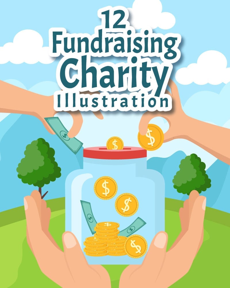 Kit Graphique #365786 Fundraising Charity Divers Modles Web - Logo template Preview