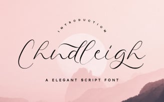 Chudleigh - Modern Script Font