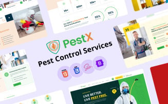 Pestx - Pest Control Services HTML5 Template