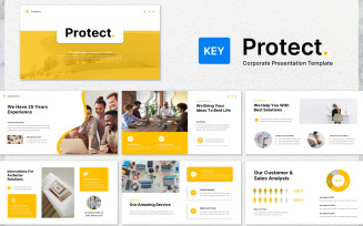 Protect Corporate Business Keynote Template