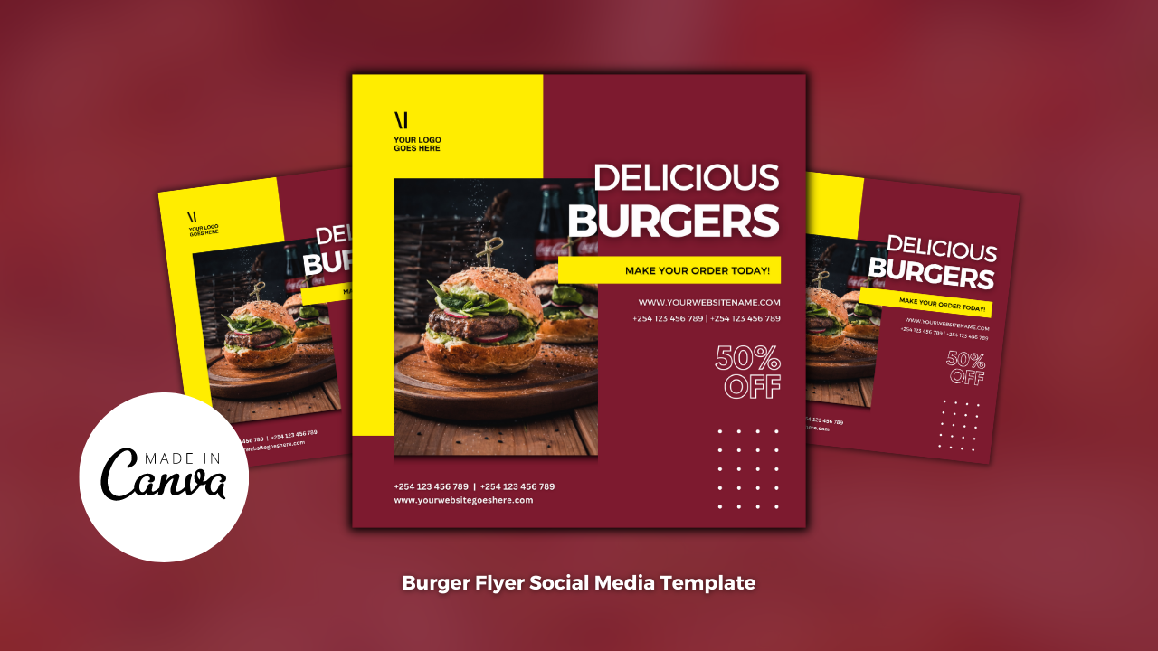 Kit Graphique #365908 Burger Delicious Divers Modles Web - Logo template Preview